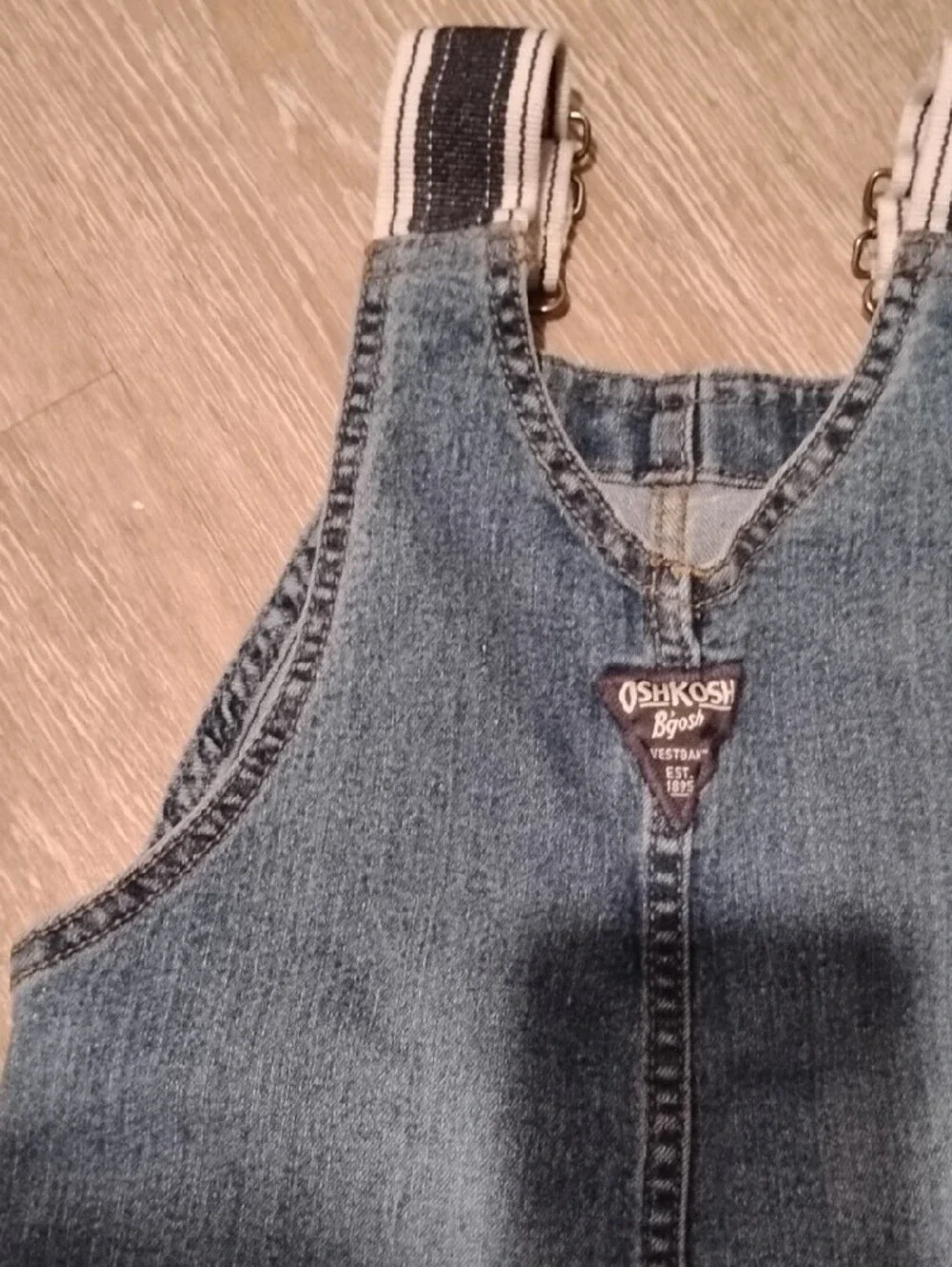 OshKosh B'gosh Light Blue Denim Kids Overalls